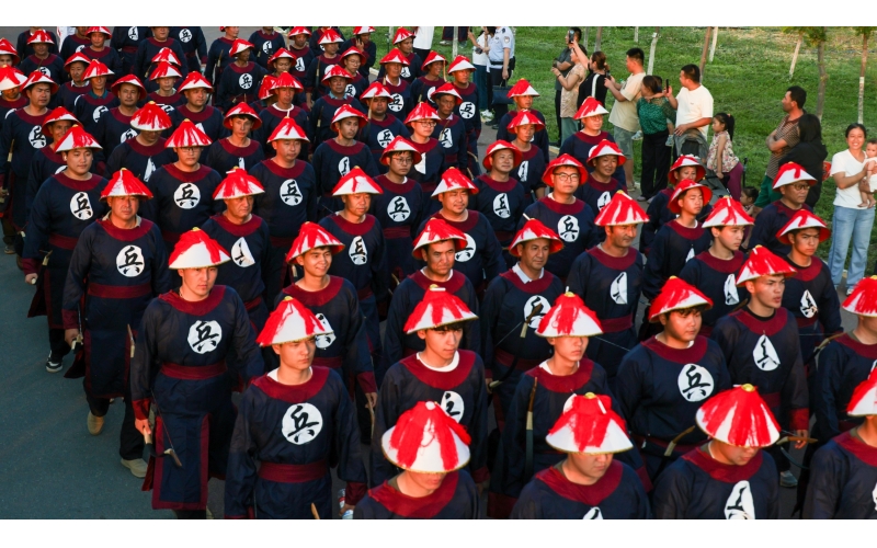 伊犁州察布查尔县巡游